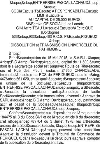 Contenu publication