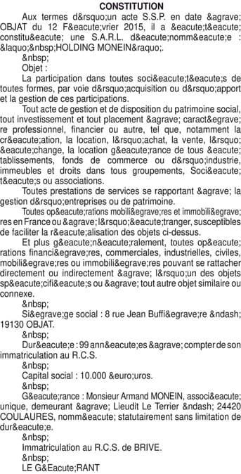 Contenu publication
