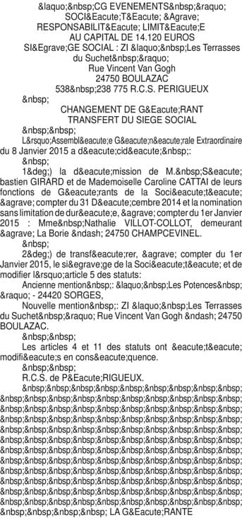 Contenu publication