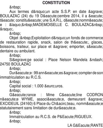 Contenu publication