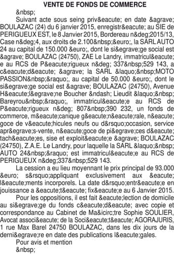 Contenu publication