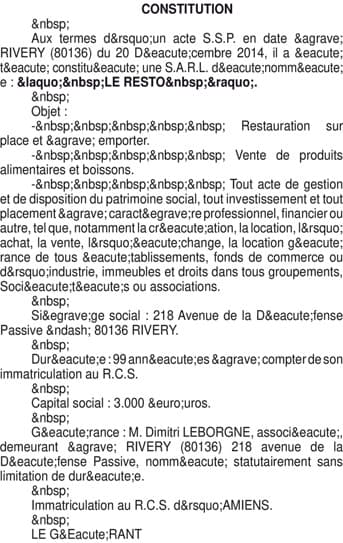 Contenu publication