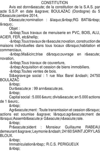 Contenu publication