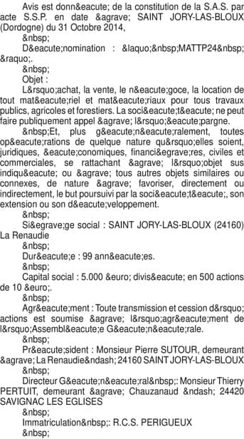 Contenu publication