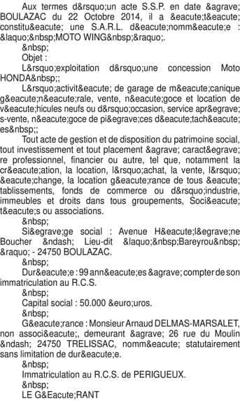 Contenu publication