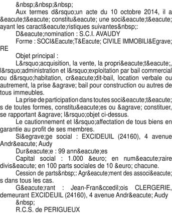Contenu publication