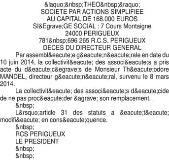 Contenu publication