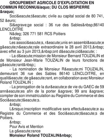 Contenu publication