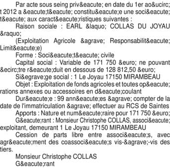 Contenu publication