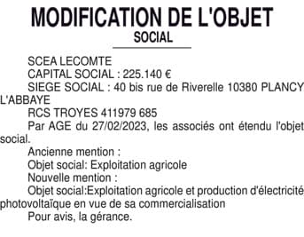 Contenu publication