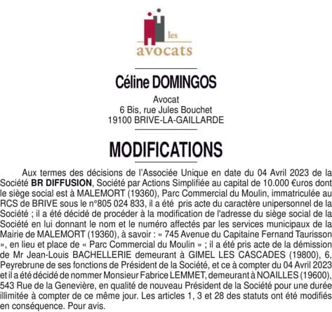 Contenu publication