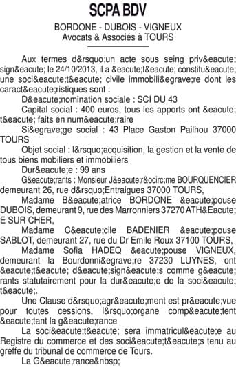 Contenu publication