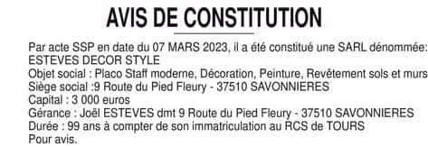 Contenu publication