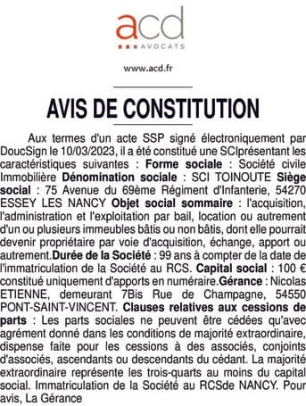 Contenu publication
