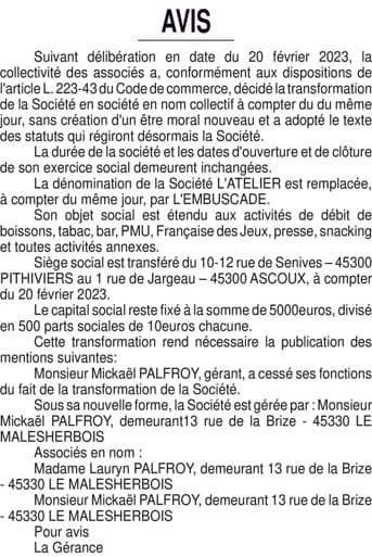 Contenu publication