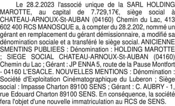 Contenu publication