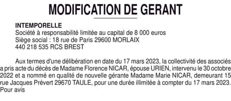 Contenu publication