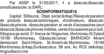 Contenu publication