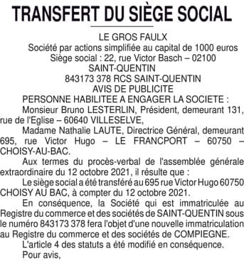 Contenu publication