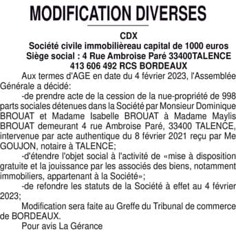 Contenu publication