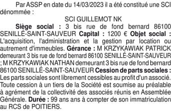 Contenu publication