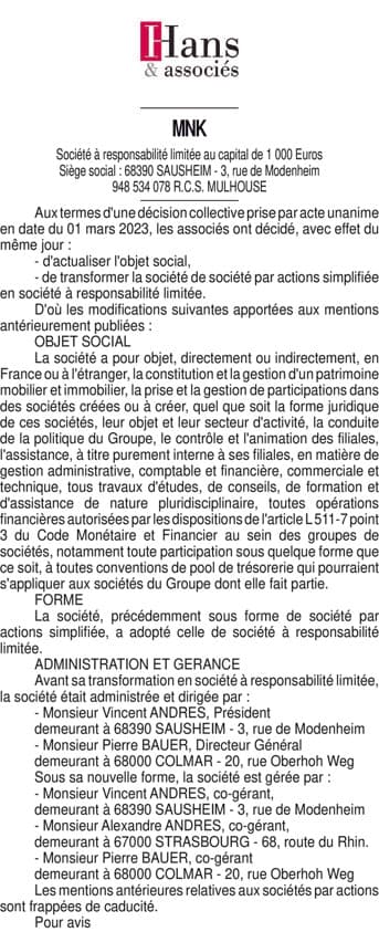 Contenu publication