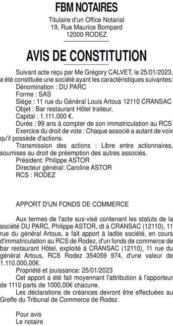 Contenu publication