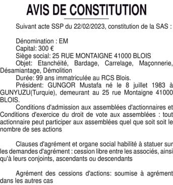 Contenu publication