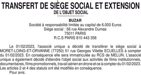 Contenu publication