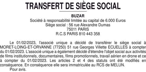 Contenu publication
