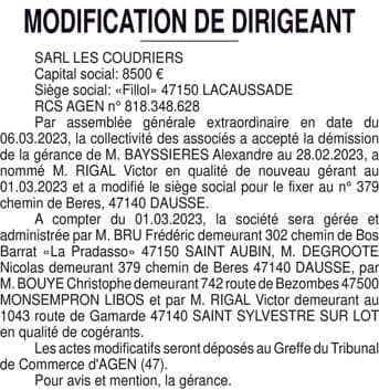 Contenu publication