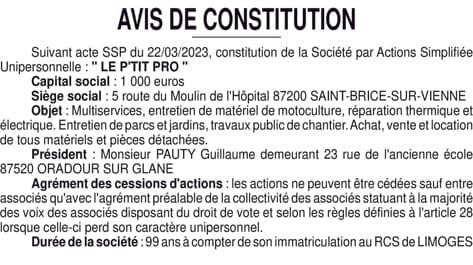 Contenu publication