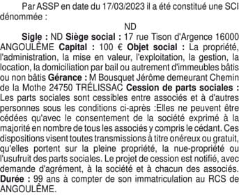 Contenu publication
