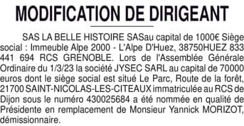 Contenu publication