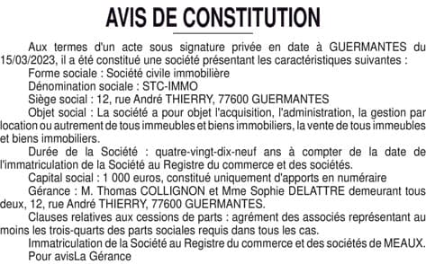 Contenu publication