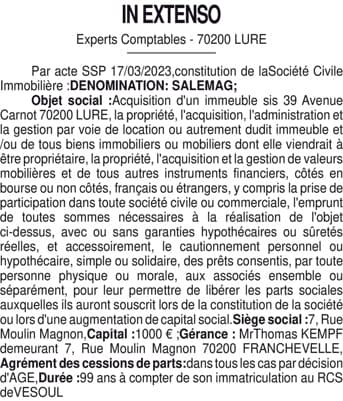 Contenu publication