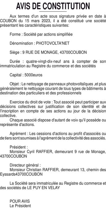 Contenu publication