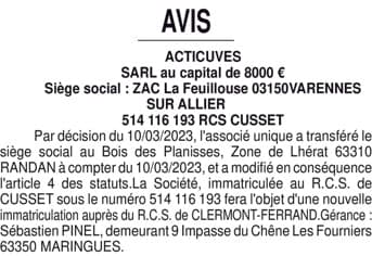 Contenu publication
