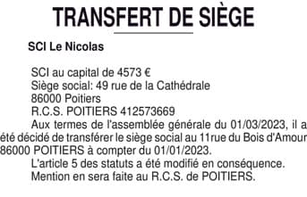 Contenu publication