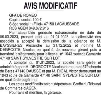 Contenu publication