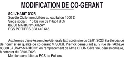 Contenu publication