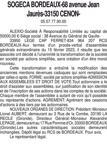 Contenu publication