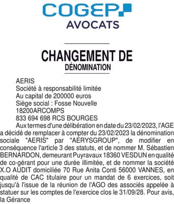 Contenu publication