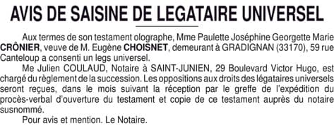 Contenu publication