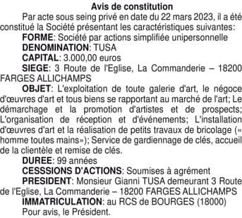 Contenu publication