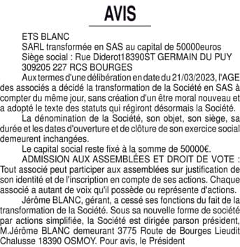 Contenu publication