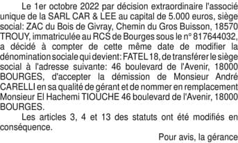 Contenu publication