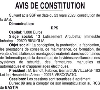 Contenu publication