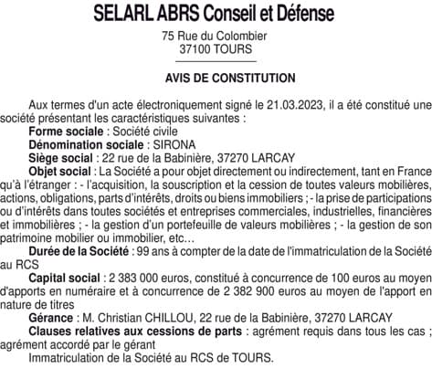 Contenu publication
