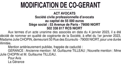 Contenu publication